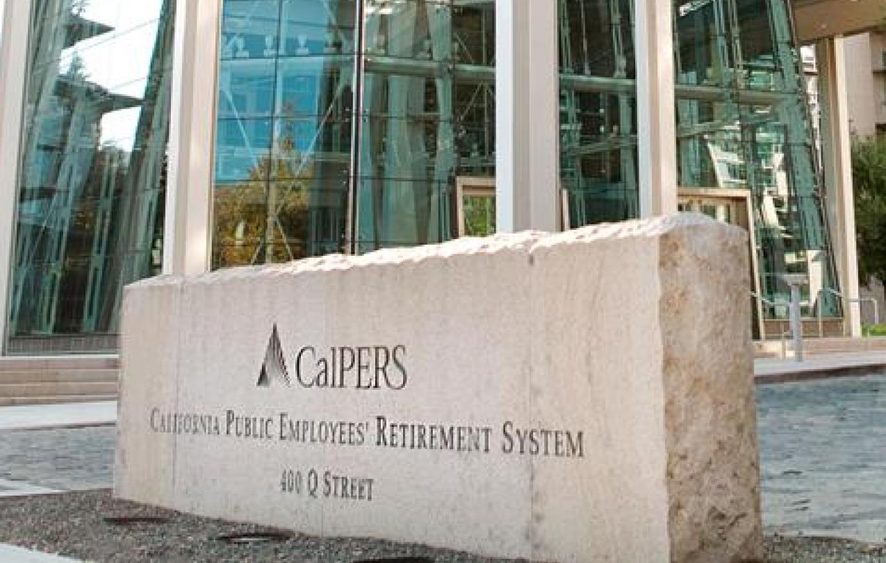 CalPERS Headquarters Sign