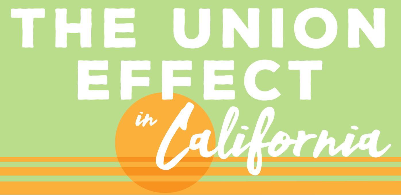 Graphic from UC Berkeley Labor Center study, "The Union Effect in California"